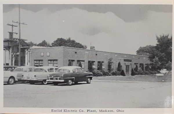 Madison postcard - Euclid Electric Co. Plant