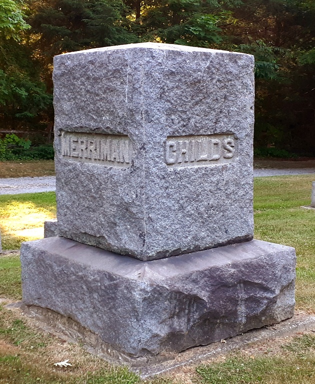 Fairview Cem. Merriman, Childs, Wheeler Monument